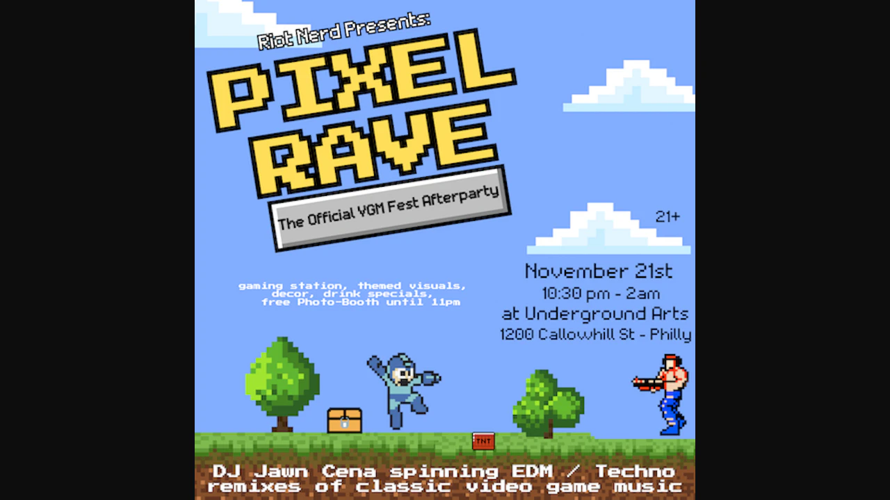 Pixel Rave: The Official Stage Clear! After Party