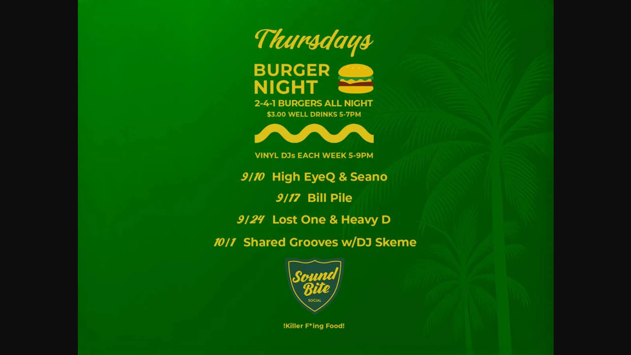 Burger Night - Bill Pile