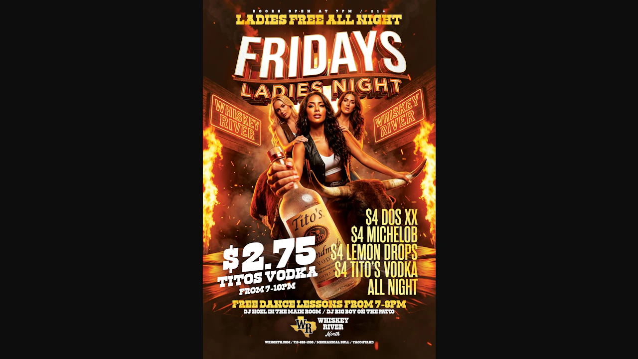 Friday - Ladies Night
