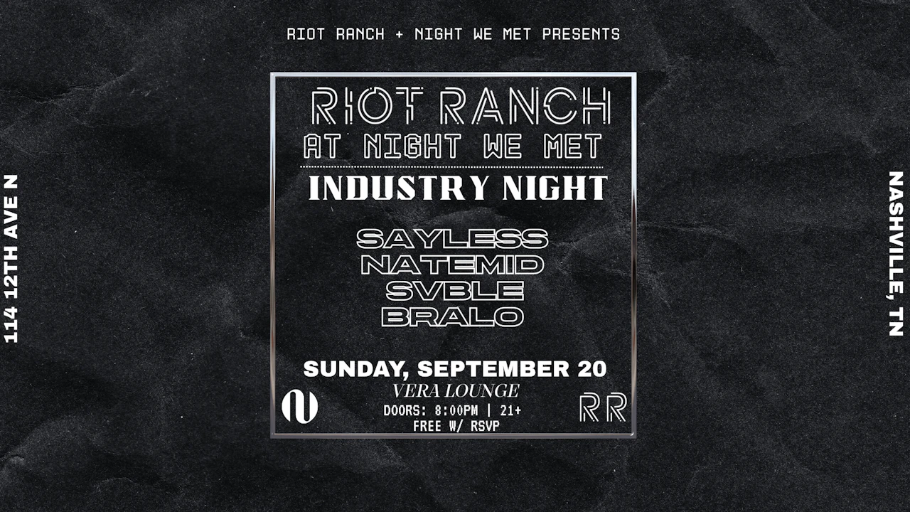Riot Ranch: Industry Night