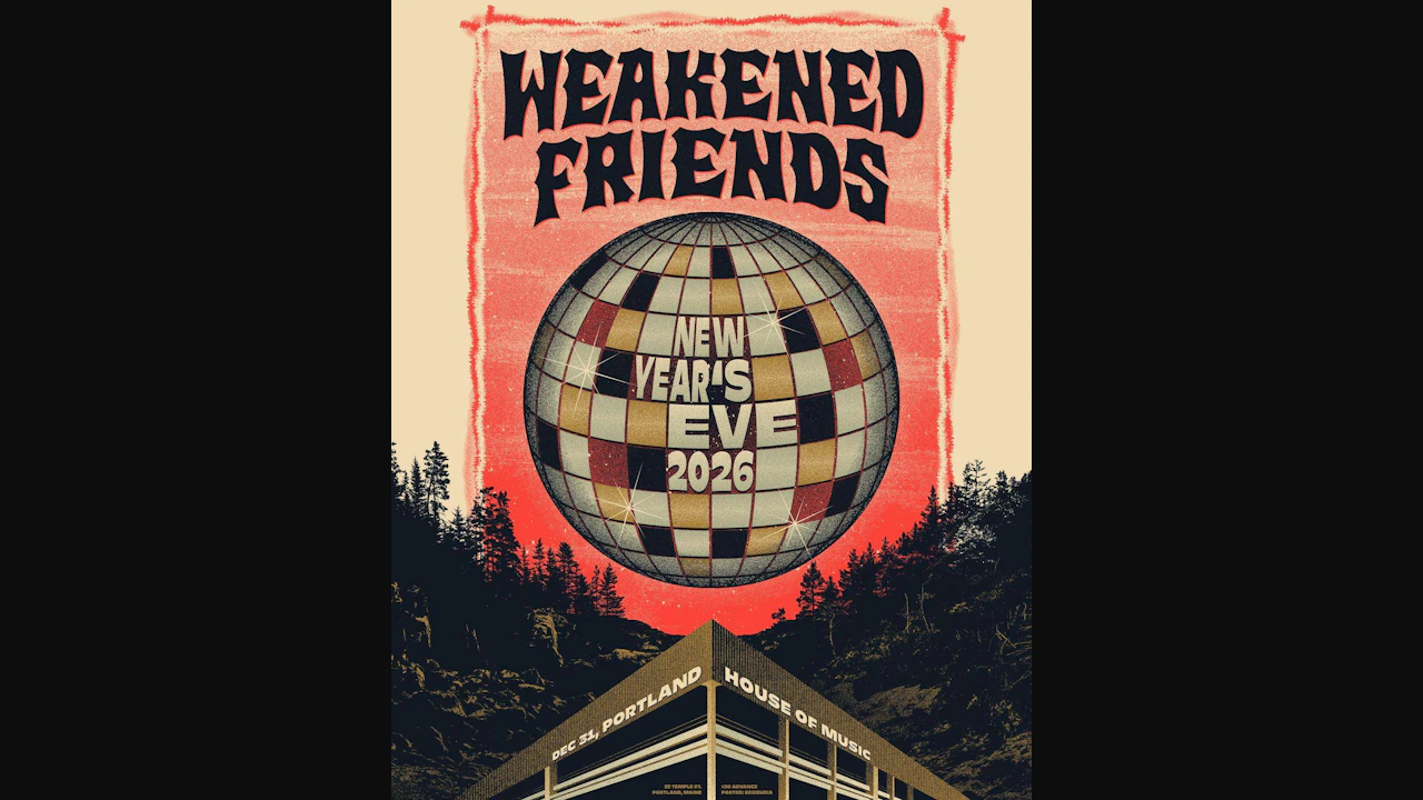 State Theatre Presents: Weakened Friends - New Years Eve 2026!