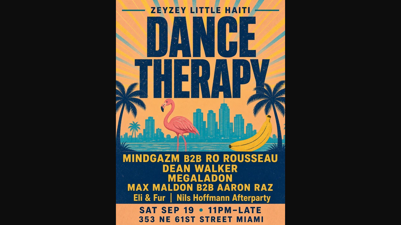 Dance Therapy x House of Roses Records (Free Entry)
