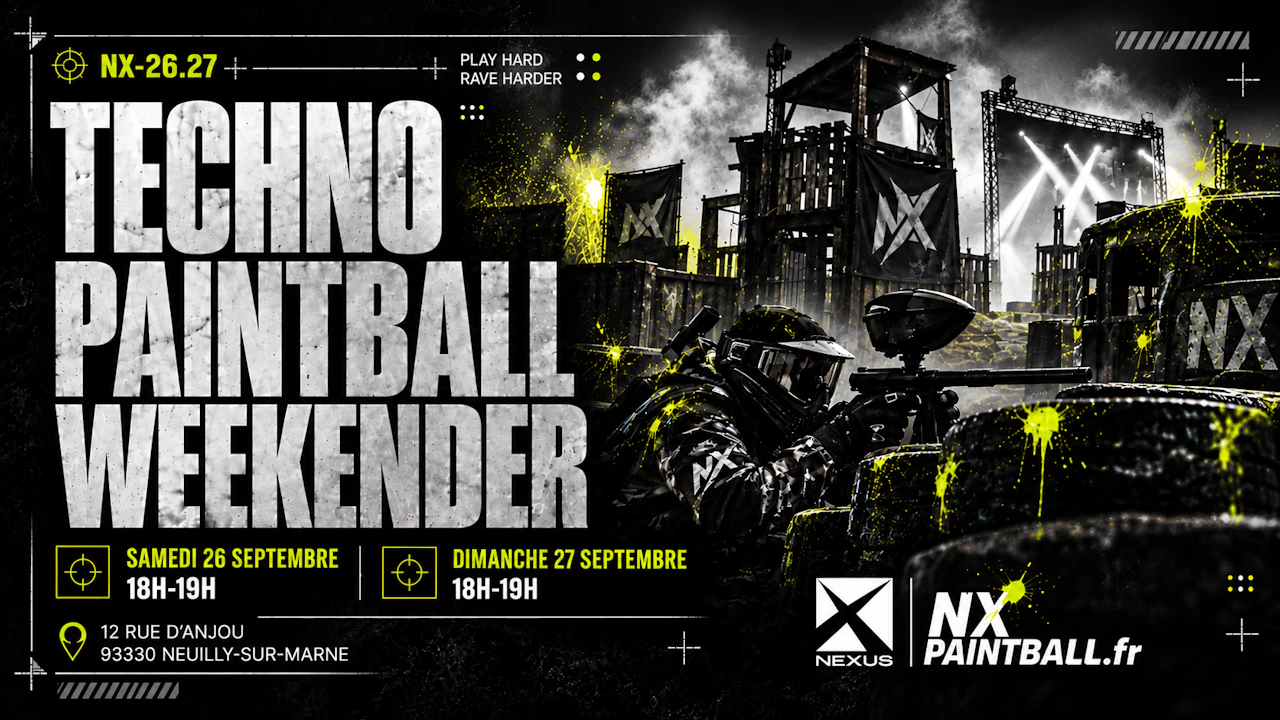 Nexus x Nx Paintball : Techno Paintball Weekender 8