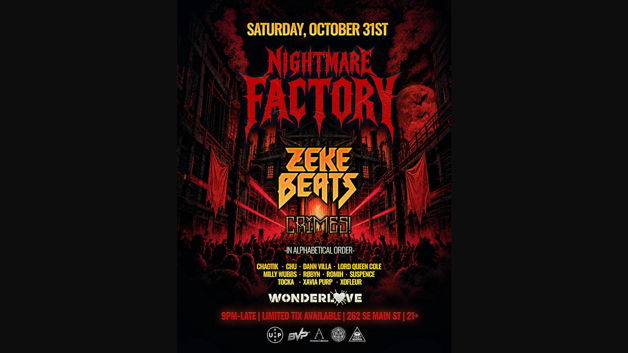 Halloween Weekend at Wonderlove!
