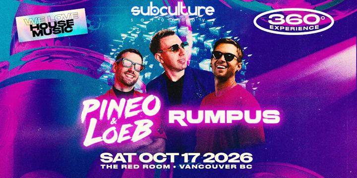 Pineo & Loeb + Rumpus at SUBculture Saturdays at SUBculture Saturdays 360