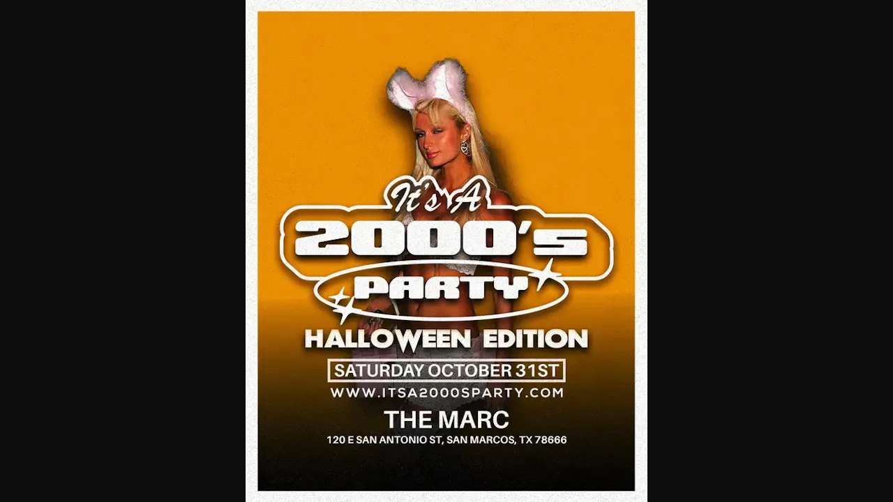 It’s a 2000’s Halloween at The Marc | San Marcos TX