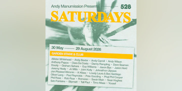 Andy Manumission Presents Saturdays