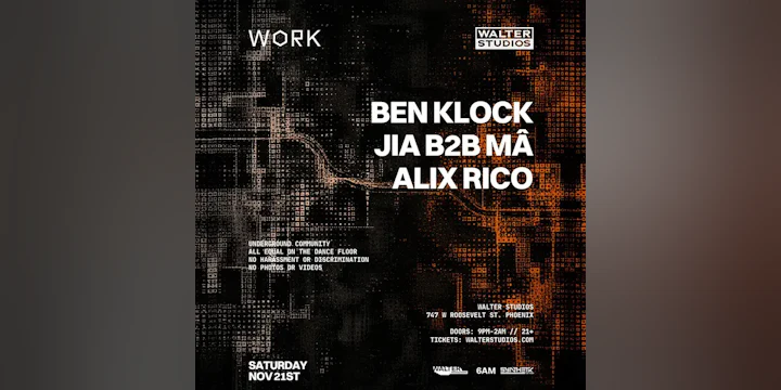 WORK: Ben Klock