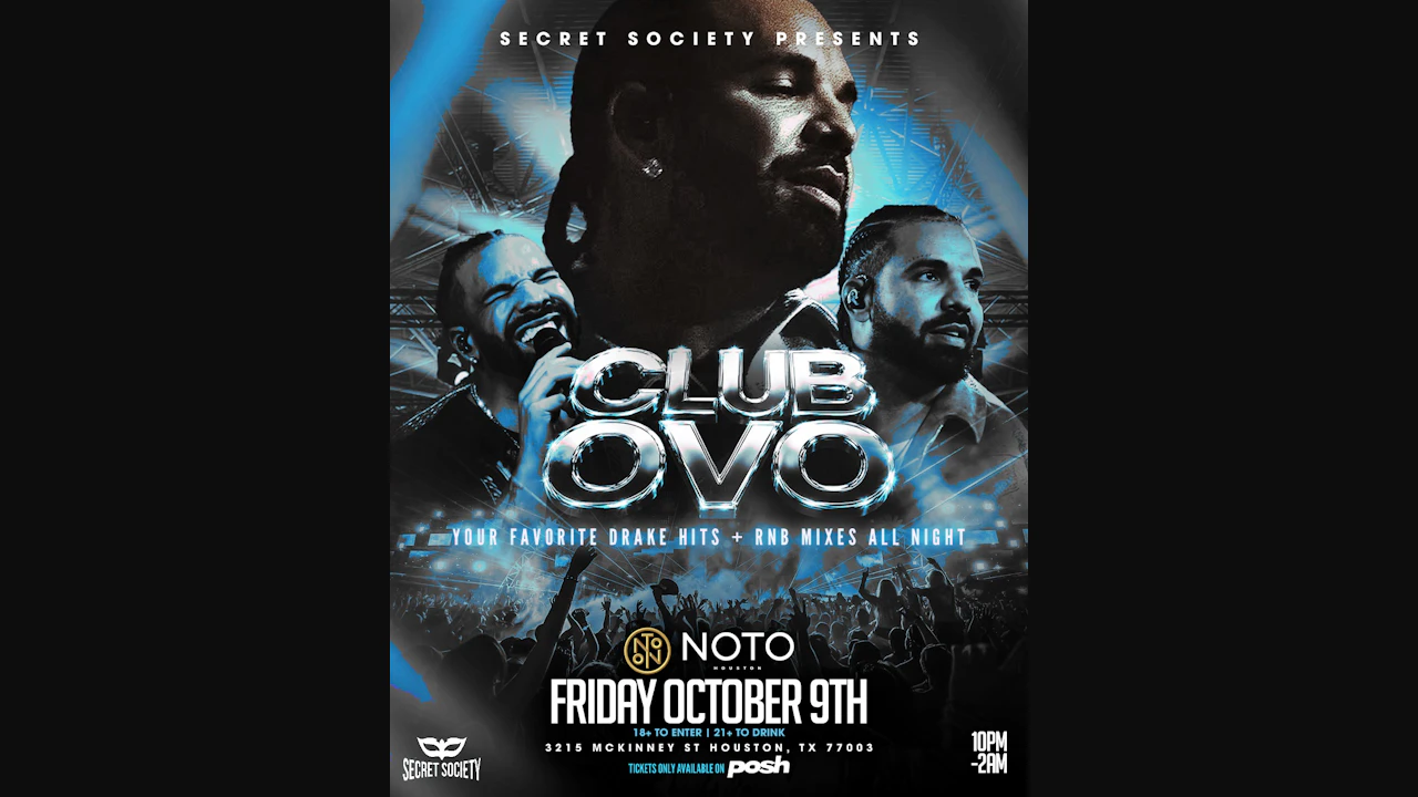 Club OVO: Your Favorite Drake Hits + RnB Mixes All Night