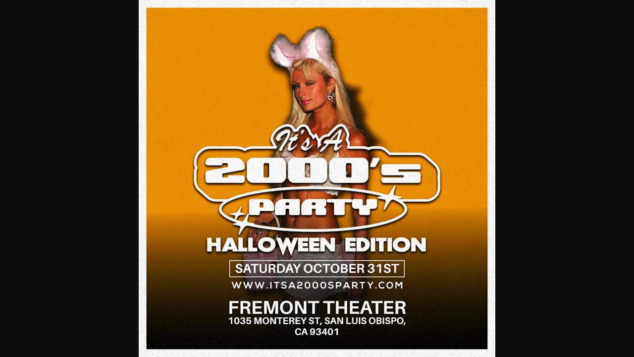 It's A 2000’s (Halloween) Party: San Luis Obispo