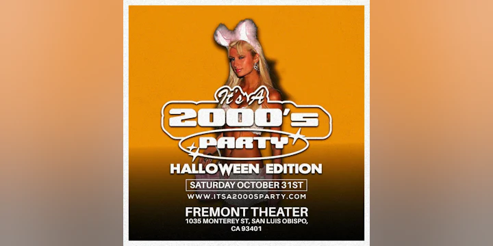 It's A 2000’s (Halloween) Party: San Luis Obispo