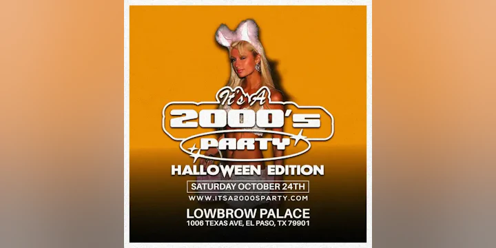 It's A 2000's (Halloween) Party: El Pa
