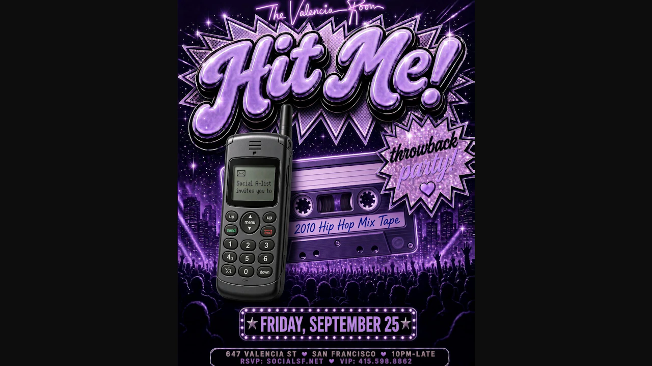 HIT ME Throwback Party