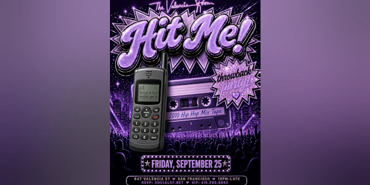 HIT ME Throwback Party