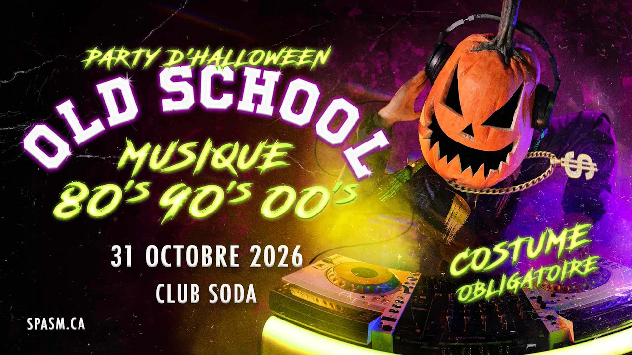 Party D’halloween Old School - Spasm 2026