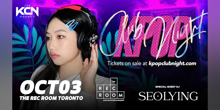 Kpop Club Night in Toronto Oct 3