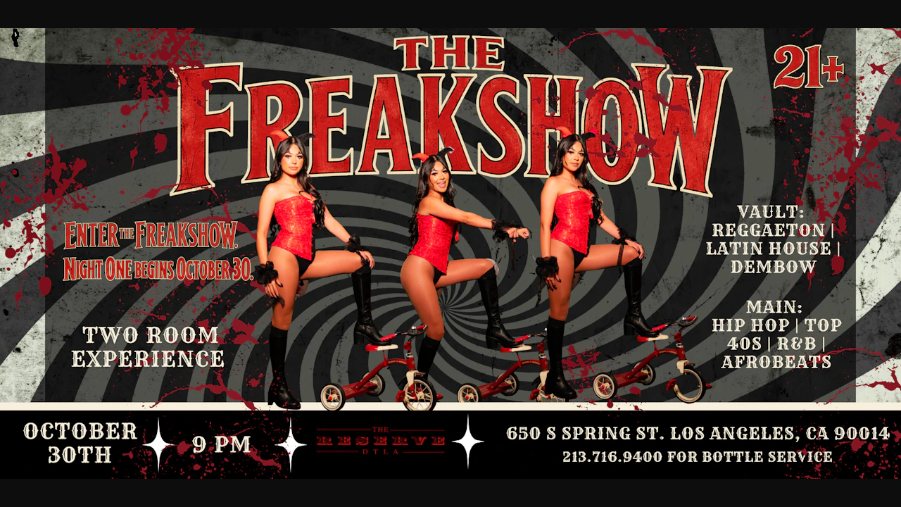 The Freakshow: Opening Night