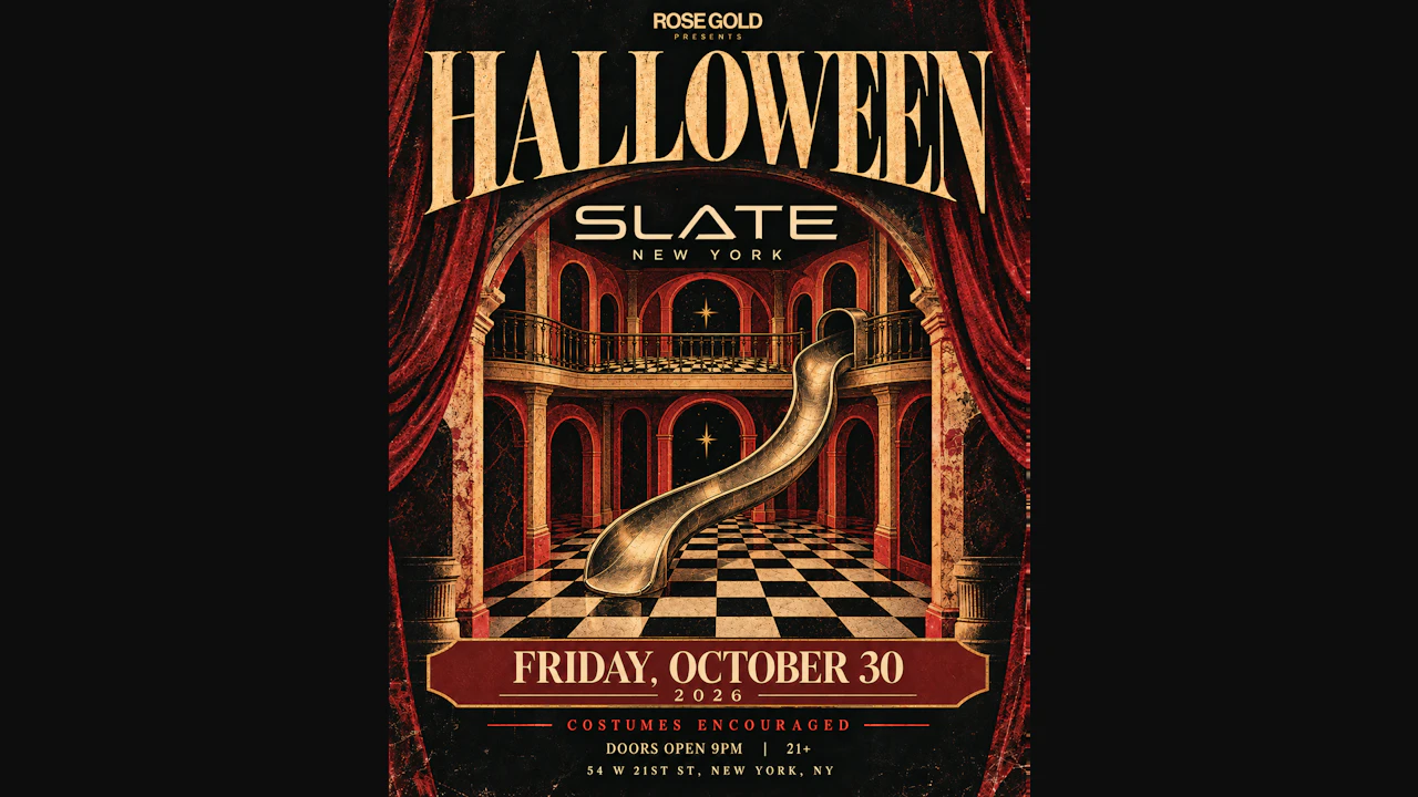 Halloween at Slate — Oct 30th