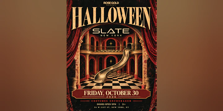 Halloween at Slate — Oct 30th