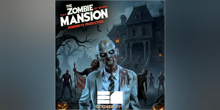 Zombie Mansion with Sam Supplier and Mark Radford Immersive Halloween party