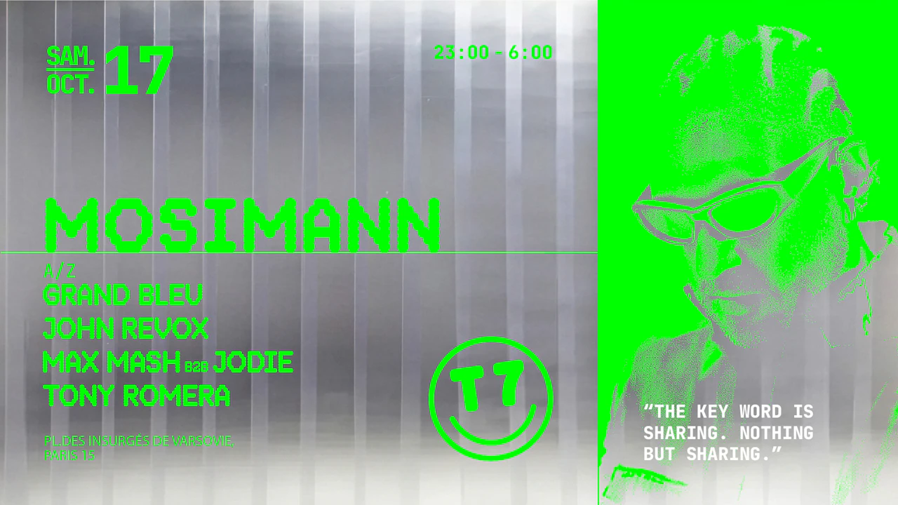 T7 : Mosimann presents Dream Night