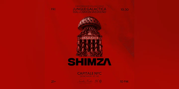 Shimza @ Capitale NY ~ Jungle Galactica Halloween