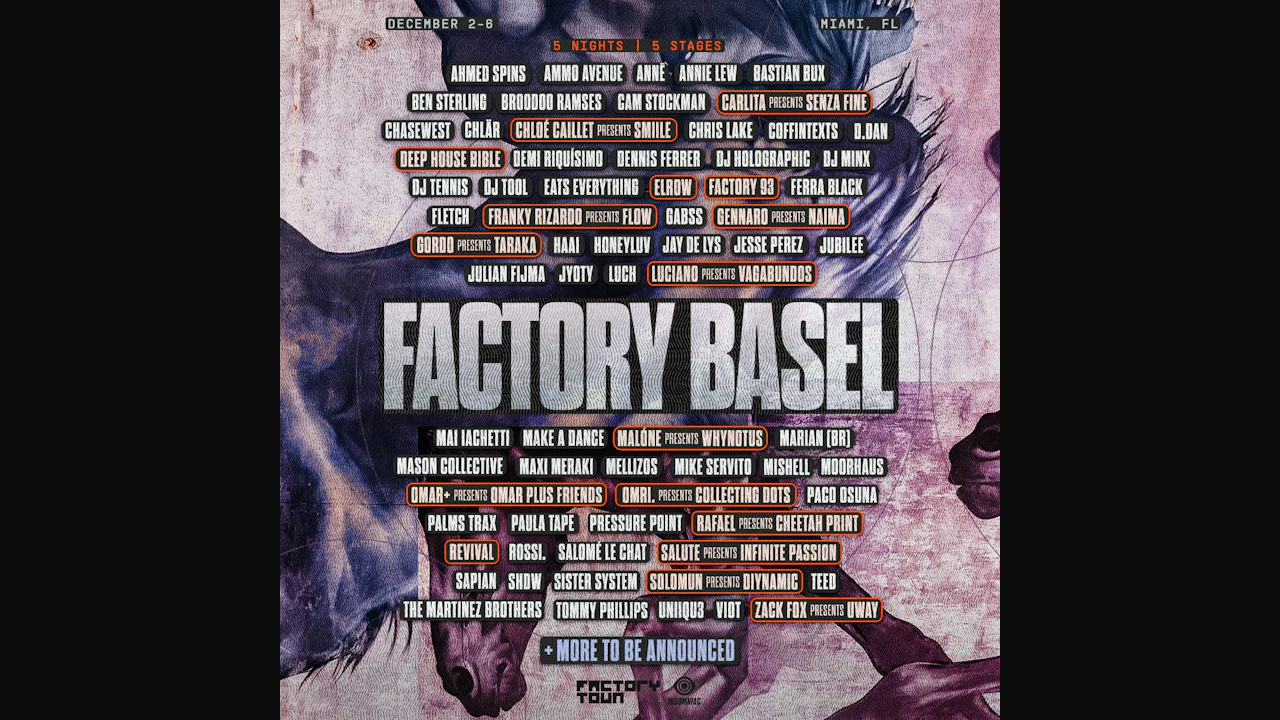 Factory Basel 2026 (5-Day Pass)