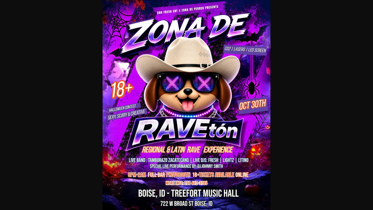 Zona De Raveton: Halloween Edition (Latin & Regional Rave)