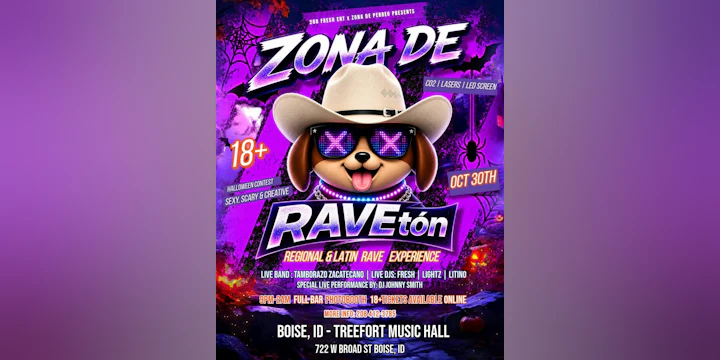 Zona De Raveton: Halloween Edition (Latin & Regional Rave)