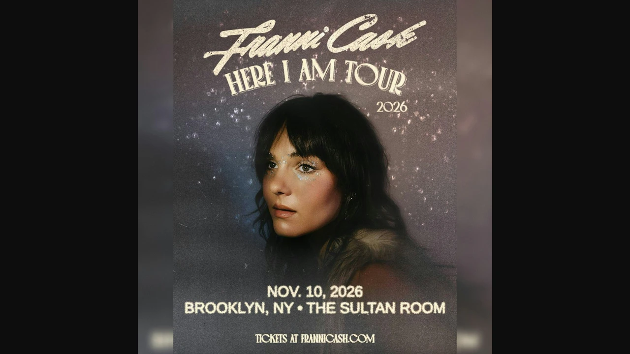 Here I Am Tour 2026: Franni Cash