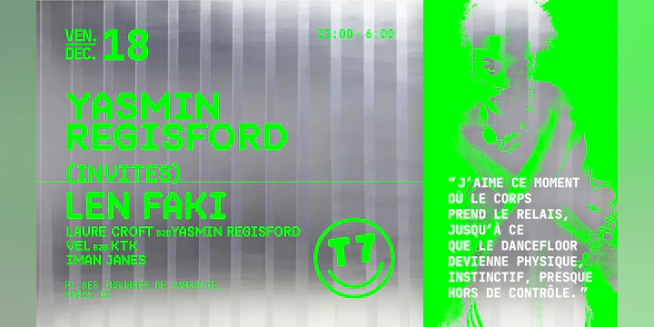 T7 : Yasmin Regisford Invites