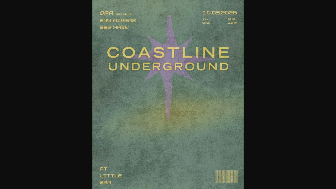 Coastline Underground Presents: DPR (São Paulo)