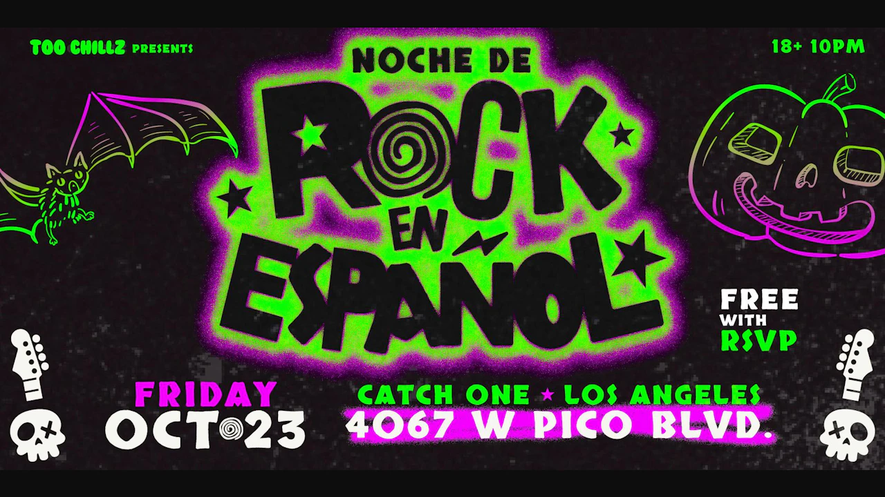 Noche De Rock En Español @ Catch One Los Angeles