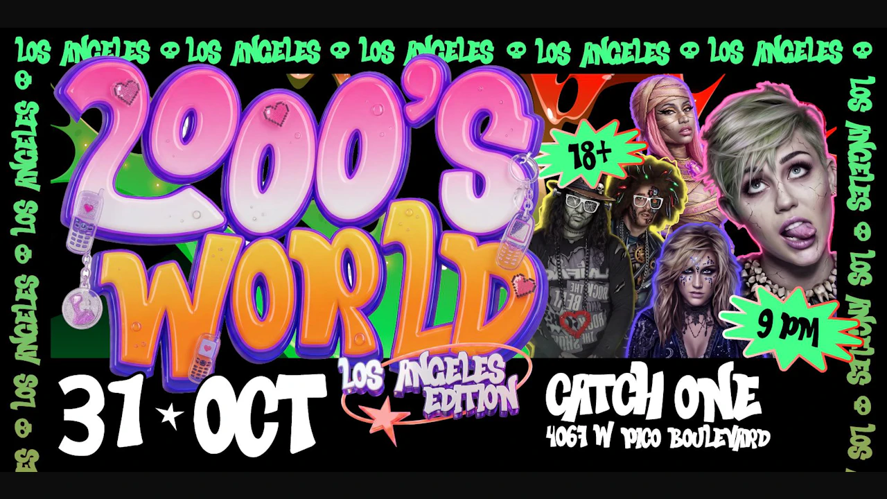 2000s World Halloween @ Catch One Los Angeles