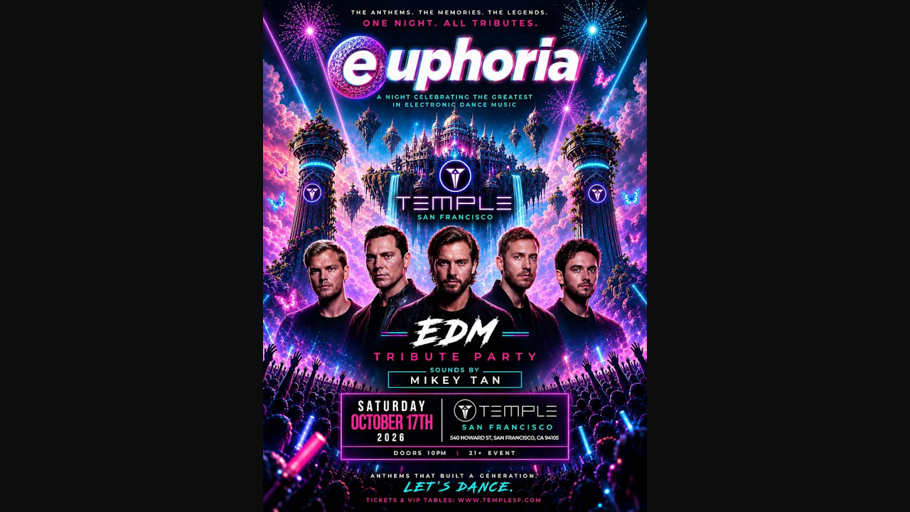 Euphoria: An EDM Tribute Party w/ Mikey Tan