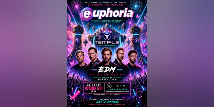 Euphoria: An EDM Tribute Party w/ Mikey Tan
