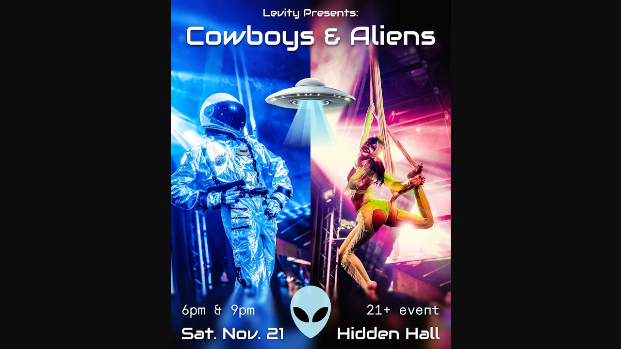 COWBOYS & ALIENS: A Cabaret Invasion Volume 2!