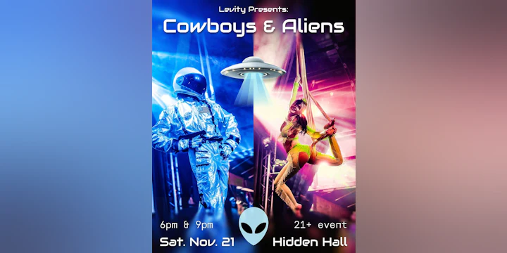 COWBOYS & ALIENS: A Cabaret Invasion Volume 2!
