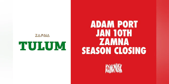 Adam Port Tulum at Zamna 10 Anniversary