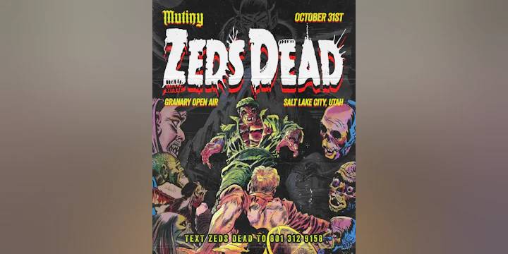 Mutiny Presents: Zeds Dead @ Granary Open Air (21+)