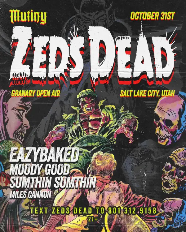Mutiny Presents: Zeds Dead @ Granary Open Air (21+)