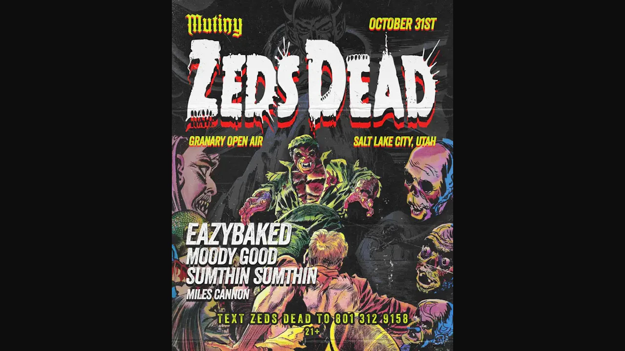 Mutiny Presents: Zeds Dead @ Granary Open Air (21+)