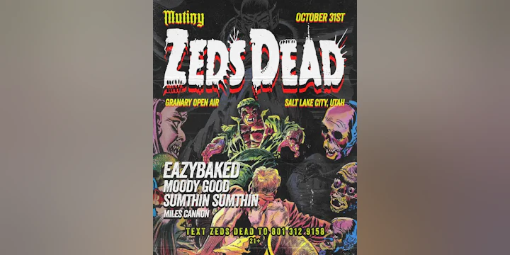 Mutiny Presents: Zeds Dead @ Granary Open Air (21+)