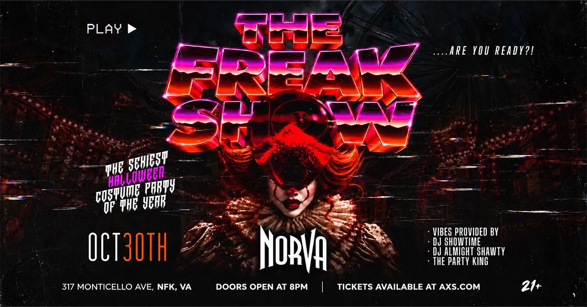 Freak Show Halloween Event