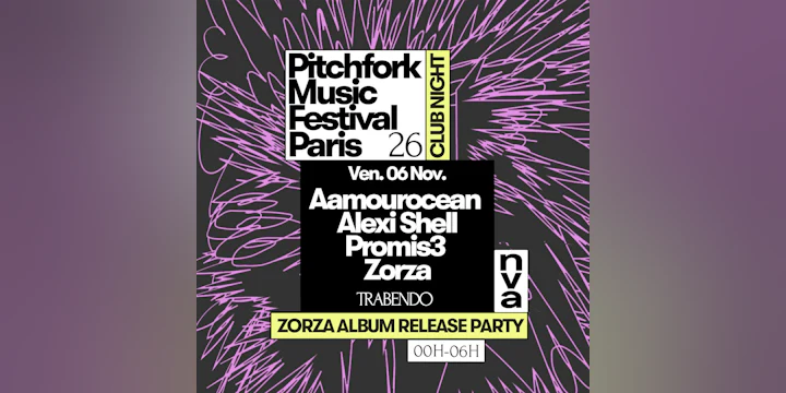 Pitchfork Club Night : Aamourocean, Alexi Shell, PROMIS3, Zorza