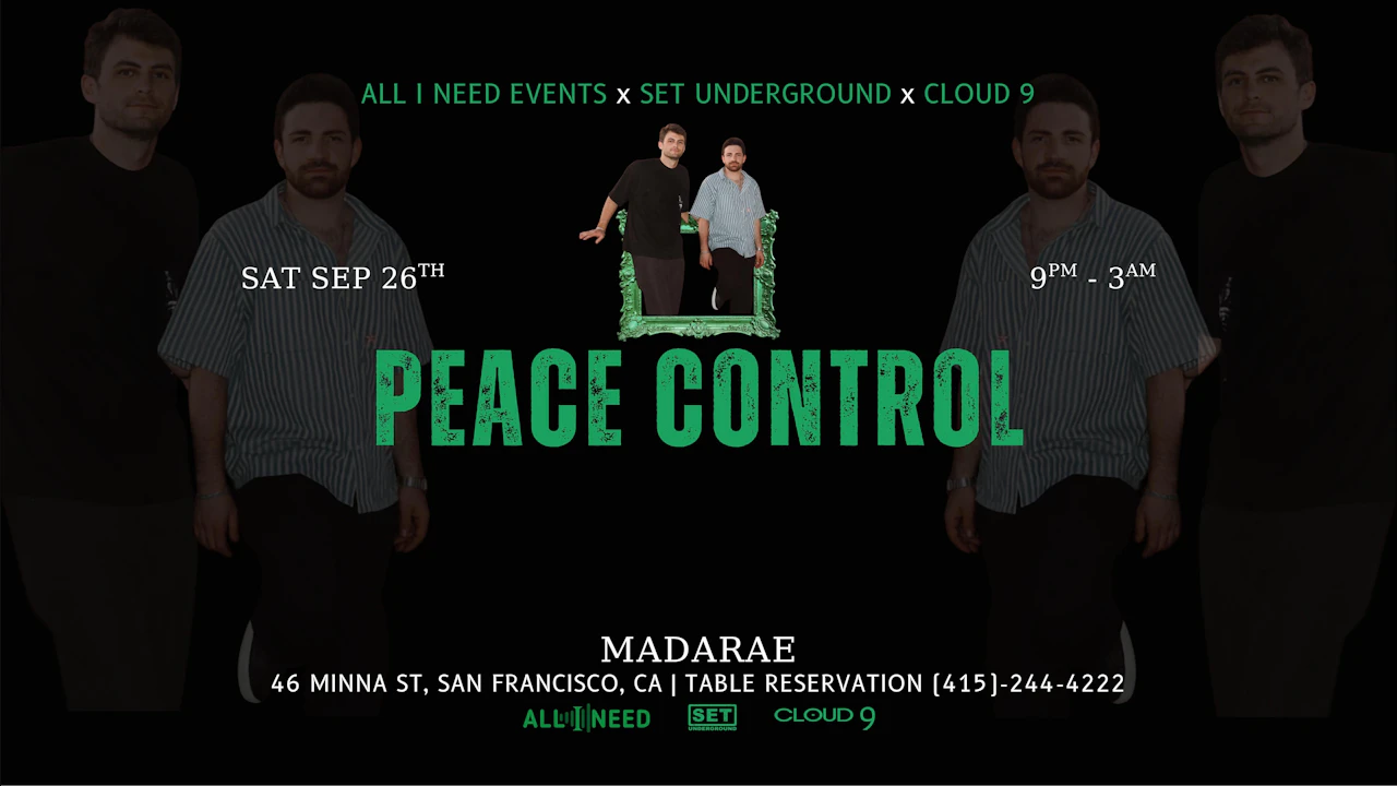 PEACE CONTROL (Afro House & Indie Dance)