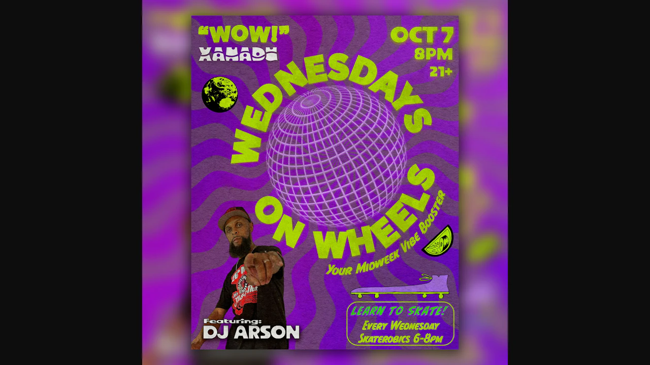 Wednesday on Wheels ft. DJ Arson (skate)