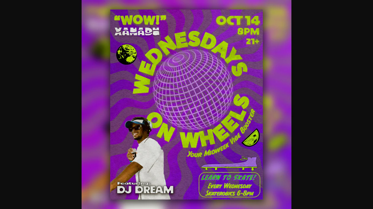 Wednesday on Wheels ft. DJ Dream (skate)
