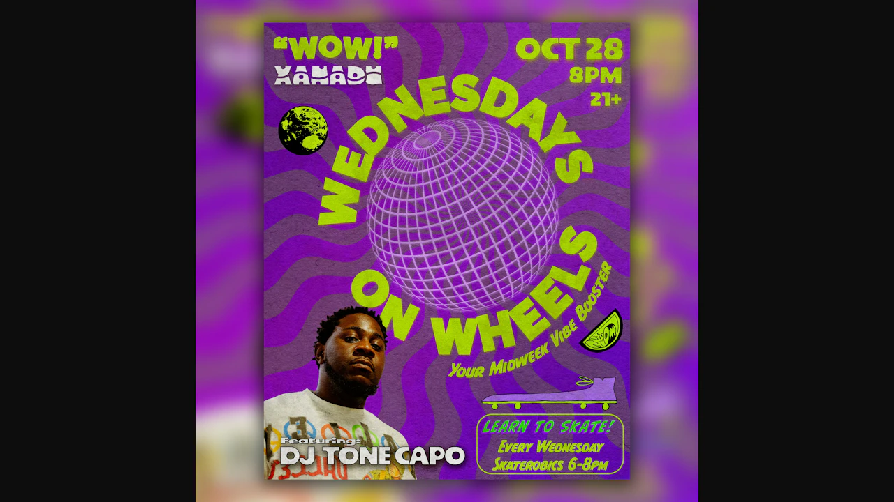 Wednesday on Wheels ft. Tone Capo (skate)