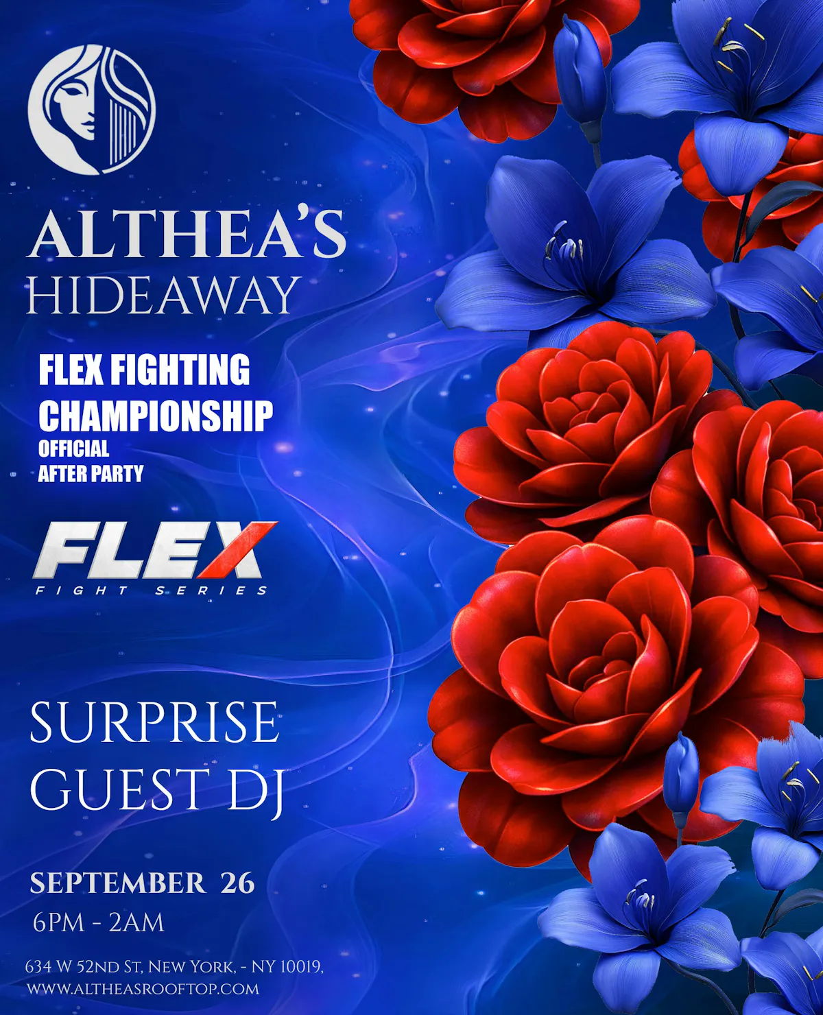 Flex fighting championship official after party
